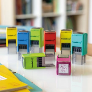 Timbro Trodat Edy/timbro motivazionale – timbro didattico 20 x 20 mm scuola