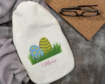 Hot water bottle "Easter eggs" Hot water bottle for children with individual print