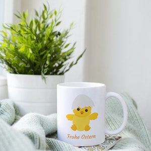 Ceramic mug &quot;Chick&quot; mug for children with individual print