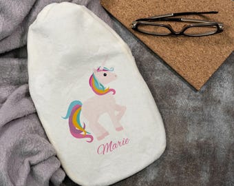 Hot water bottle "Unicorn" Hot water bottle for children with individual print