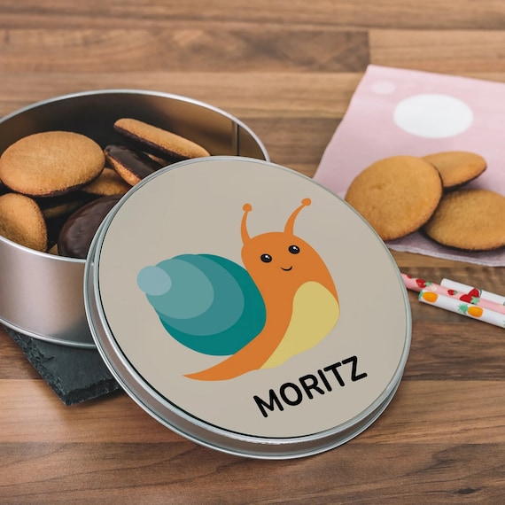 Keksdose / Geschenkdose (Rund) 