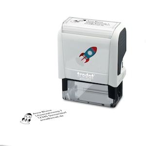 Name stamp &quot;Rocket&quot; Trodat Printy 4912