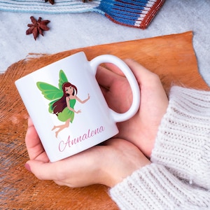 Ceramic mug &quot;Fairy&quot; mug for children with individual print