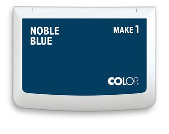 COLOP stamp pad MAKE 1 &quot;noble blue&quot; (90 x 50 mm)
