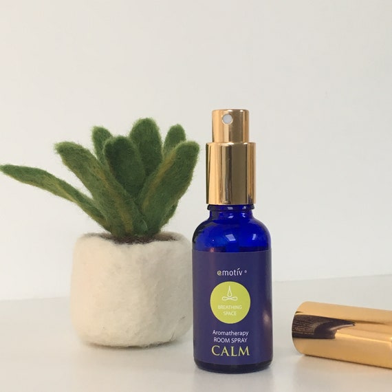 ZEN DESK SPACE Calm Aromatherapy spray and felt plant