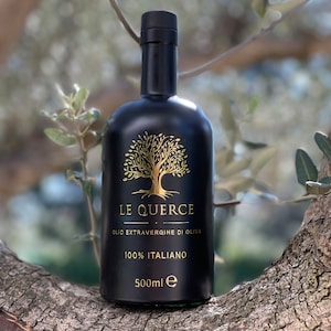 Bottiglia di olio d'oliva -  Italia