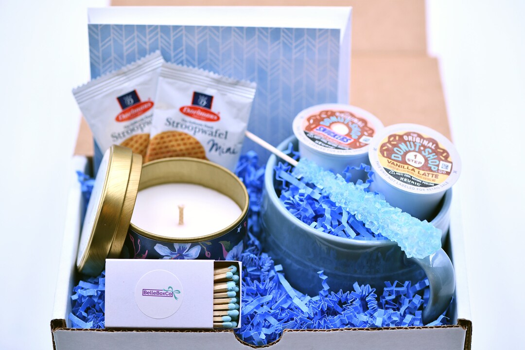 Coffee Gift Box, Coffee Gift Basket, Gift for Her, Gift for Him