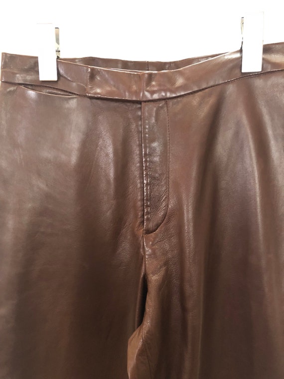 ralph lauren women's leather pants