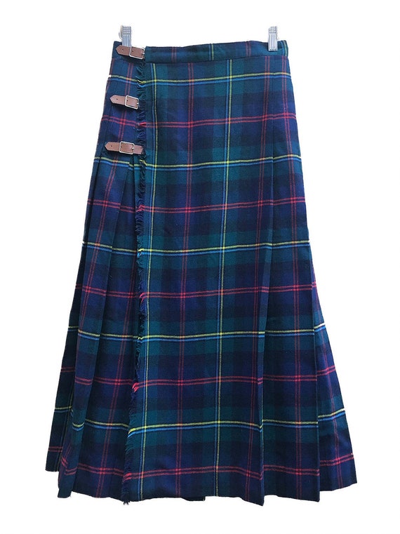 midi kilt skirt