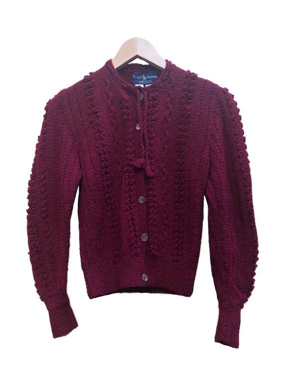 vintage ralph lauren cardigan