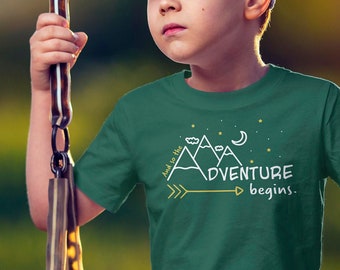 And so the Adventure Begins Cut file (svg png eps) vinyl cut t-shirts, digital scrapbooking, Silhouette, Cricut, Christmas DIY