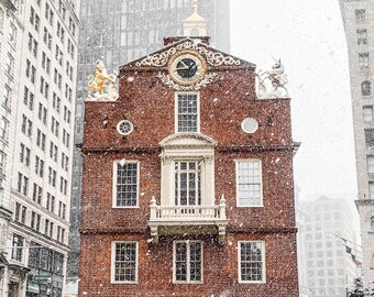 Boston Old State House Downtown DIGITALDruck