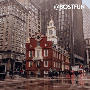 Boston Old State House Downtown DIGITAL Print