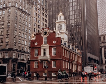Boston Old State House Downtown DIGITAL Print