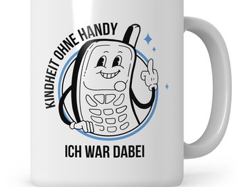 Taza Infancia sin celular Yo estuve ahí