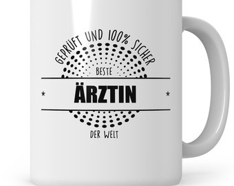 Mejor médico del mundo taza regalo médico taza de café médico senior hospital divertido médico diciendo idea de regalo