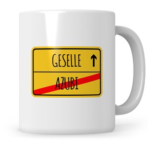 Geselle 2023 Gesellenbrief Prüfung Bestanden Geselle Geschenk Handwerker Abschluss Geschenk Gesellentitel Teetasse Handwerksgeselle Becher