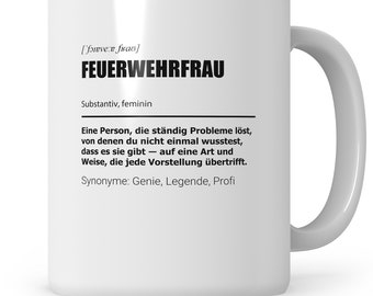 Taza de café para bomberos Departamento de bomberos Grupo de bomberos divertido que dice Idea de regalo para bomberos Idea de regalo