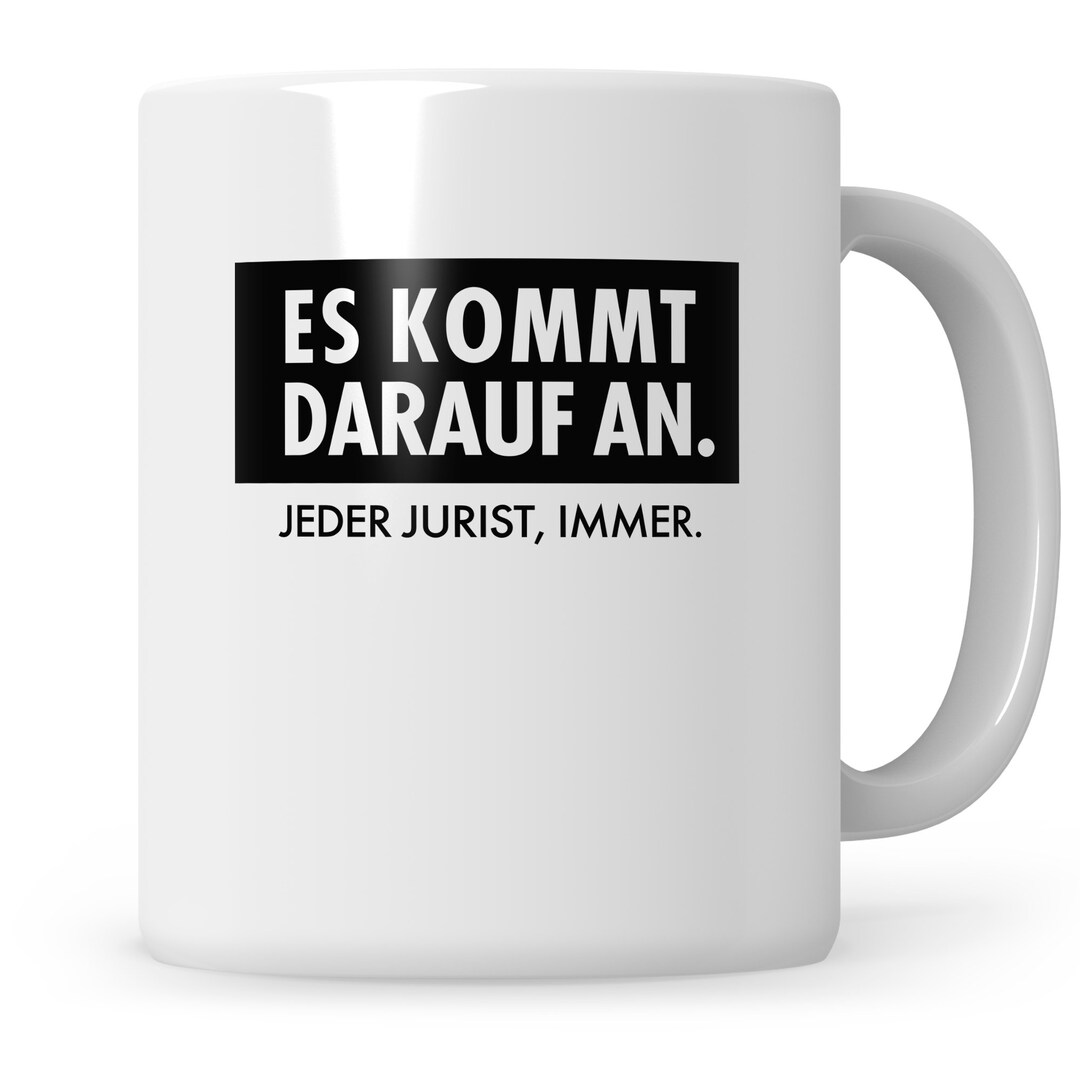Tasse Rechtsanwalt Geschenk Beruf, lustig Spruch Kaffeebecher Kaffee