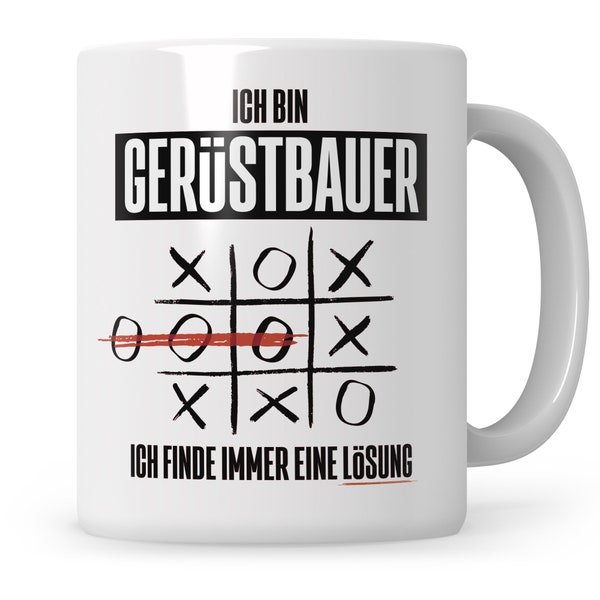 Gerüstbauer, Gerüstbau, Gerüstler, Gerüstbauer Geschenk, Gerüstbau Geschenkidee, Gerüstler Spruch Ich bin Gerüstbauer