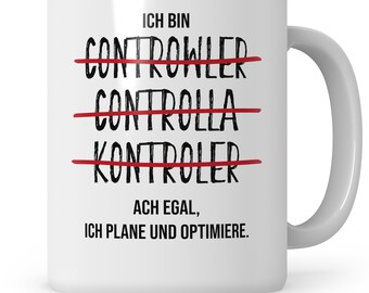Soy un controlador taza profesión taza de café regalo