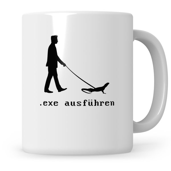 Informatiker Geschenk Kaffeebecher Informatik IT Admin Kaffeetasse Programmierer Spruch Geschenkidee Administrator Systemadministrator Nerd