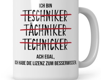 technician mug