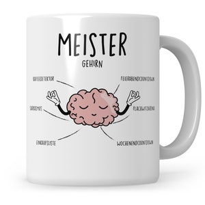 Meister Tasse lustig Meisterprüfung Meistertitel Prüfung Meister