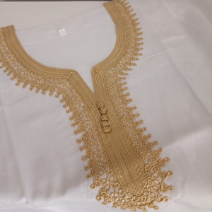 Kaftan Jungen, Kaftan für Jungen, Tunika für Jungen, Kaftan mit Stickerei, weicher Kaftan, thobes, thobes für Kinder, thobes für Kinder, Fast Ship Bild 2