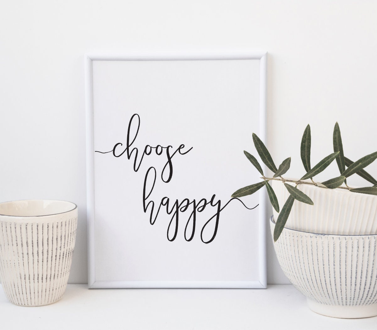 Choose Happy Digital Download - Etsy