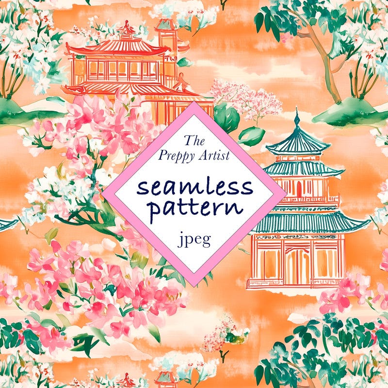 Chinoiserie Design - Etsy