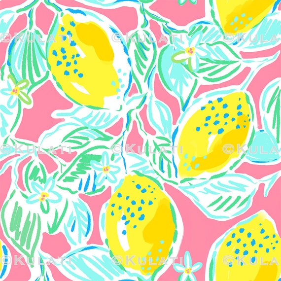 Colorful preppy seamless repeat pattern instant download | Etsy