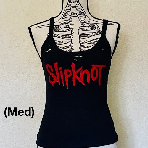 Slipknot Crop Top Slipknot Cropped Tank Slipknot Shirt Etsy