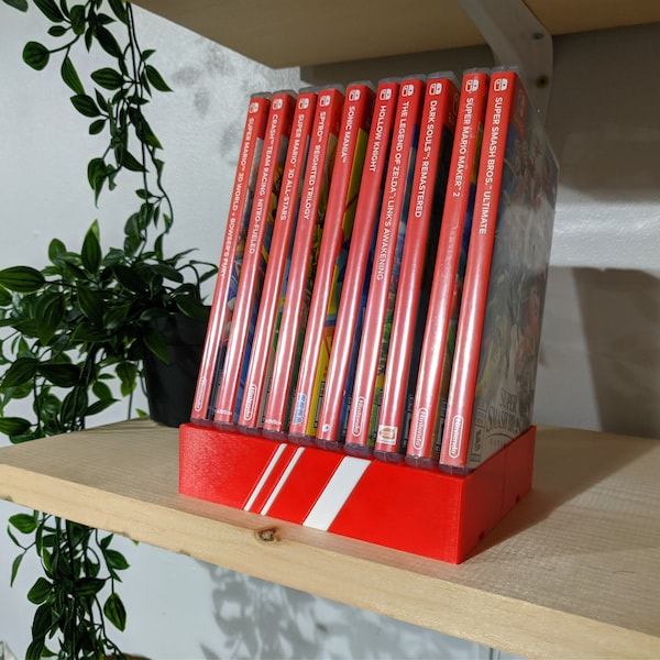 Nintendo Switch Game Case Stand - Modular Design for Any Number of Games