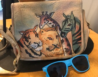Fashion Womens Coin Purse Cartoon Forest Wild Sloth Vintage Pouch Mini Purse Wallets