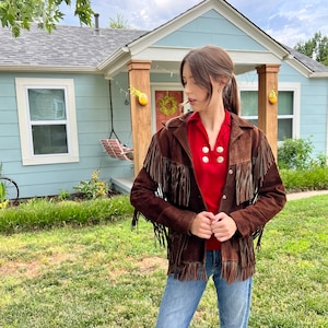 Jimi hendrix top fringe jacket