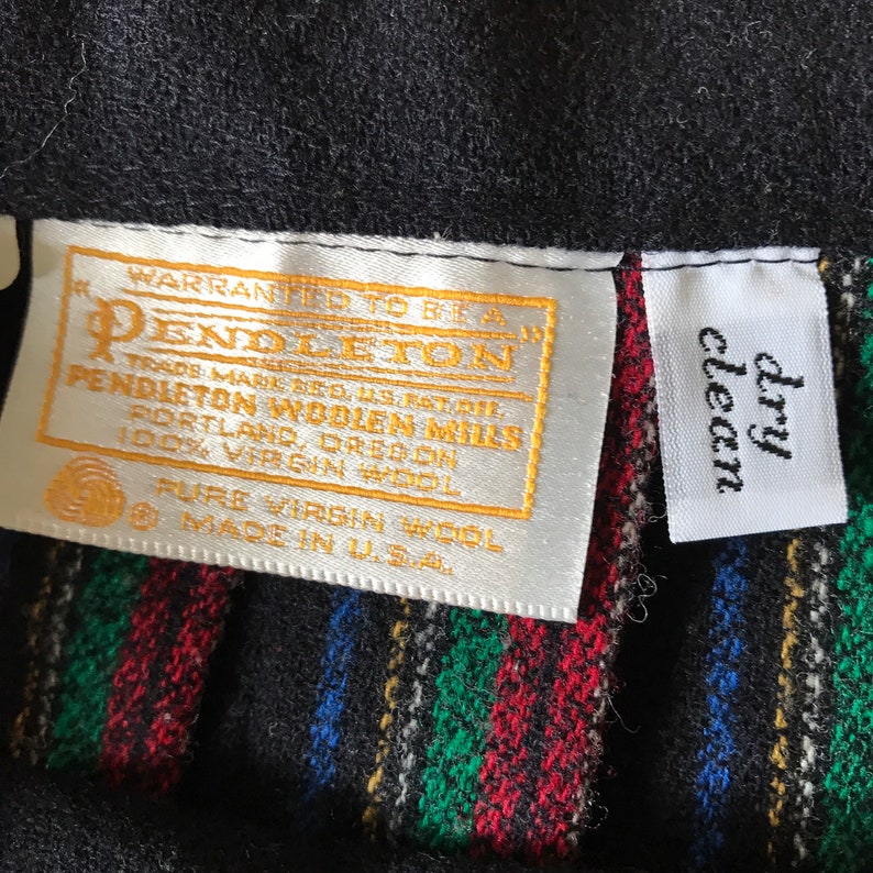 Pristine 1980s Vintage Pendleton pleated skirtClassic Preppy Traditional knife-pleated plaid Mid length Skirt US size 12