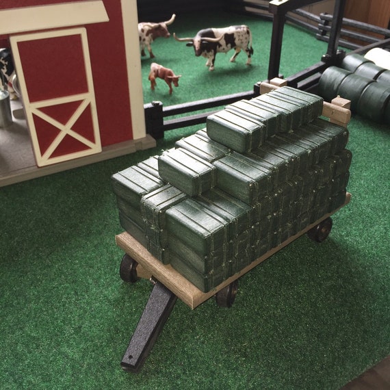 Amish Made Hay Wagon Farm And Ranch For Kids Hand