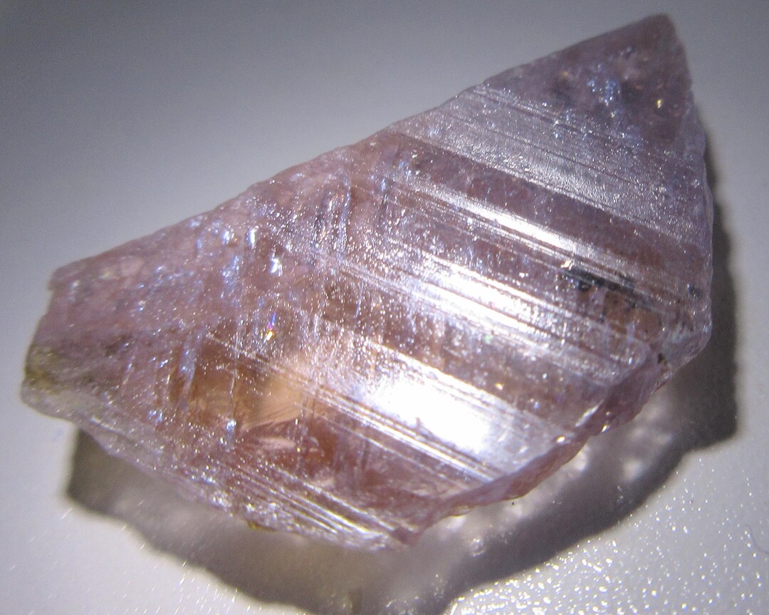 Mg Axinite Crystal With Color Shift and Extreme UV Reaction . Merelani ...