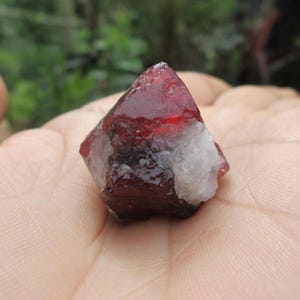 Big Red Spinel Crystals In Calcite From Tanzania ... Spinel Crystal. 67.0 Crt