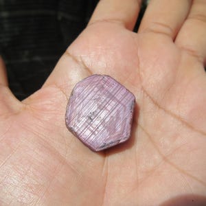 Star Ruby Crystal. Natural Crystal From Tanzania. 58.60 Crt