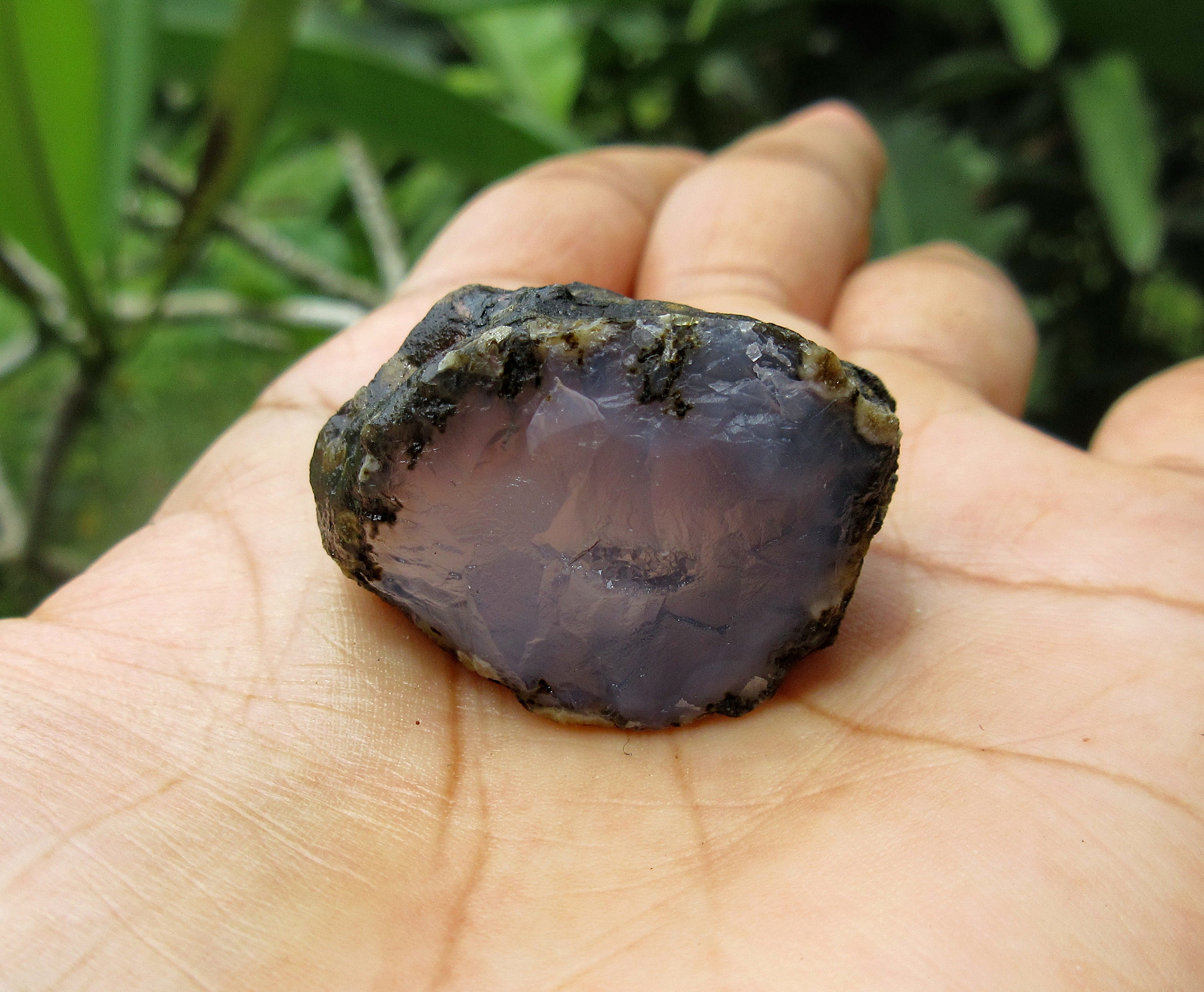 Rare Purple Pink Moss Agate . 88.06 Crt | Etsy