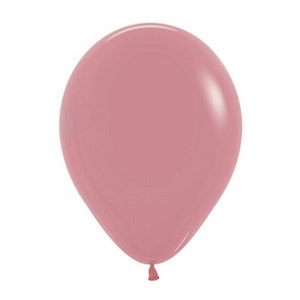Rosewood Latex Balloons, Made of 100% Natural Latex, Biodegradable