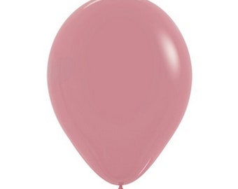 Rosewood Latex Balloons, Made of 100% Natural Latex, Biodegradable