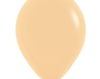 Deluxe Peach Blush  Latex Balloons