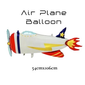 Race Car Balloon Air Plane Balloon Racing Themed Balloons Plane Balloon ...