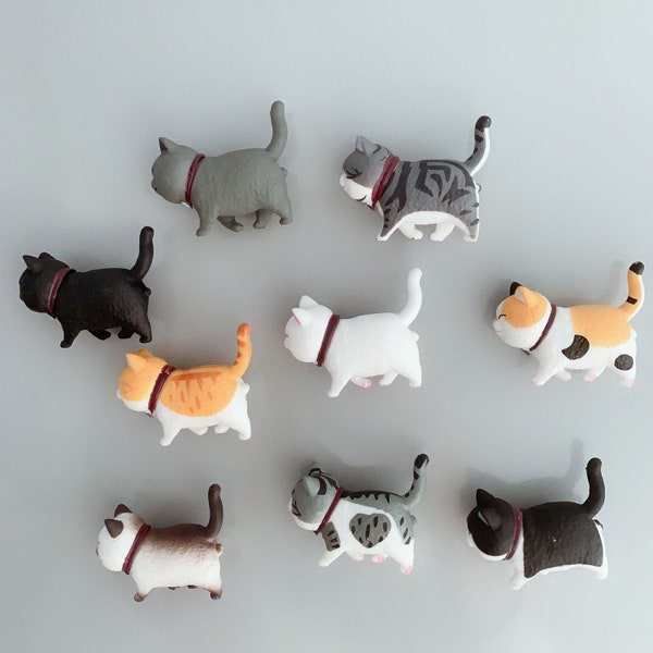 3D Lovely Cat Fridge/Ref Magnet