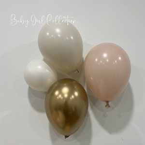 Baby Mädchen Kollektion DIY Ballon Girlande Kit Muted Girlande Kit Neutral Ballon Girlande Kit Boho inspiriert Ballon Girlande Kit