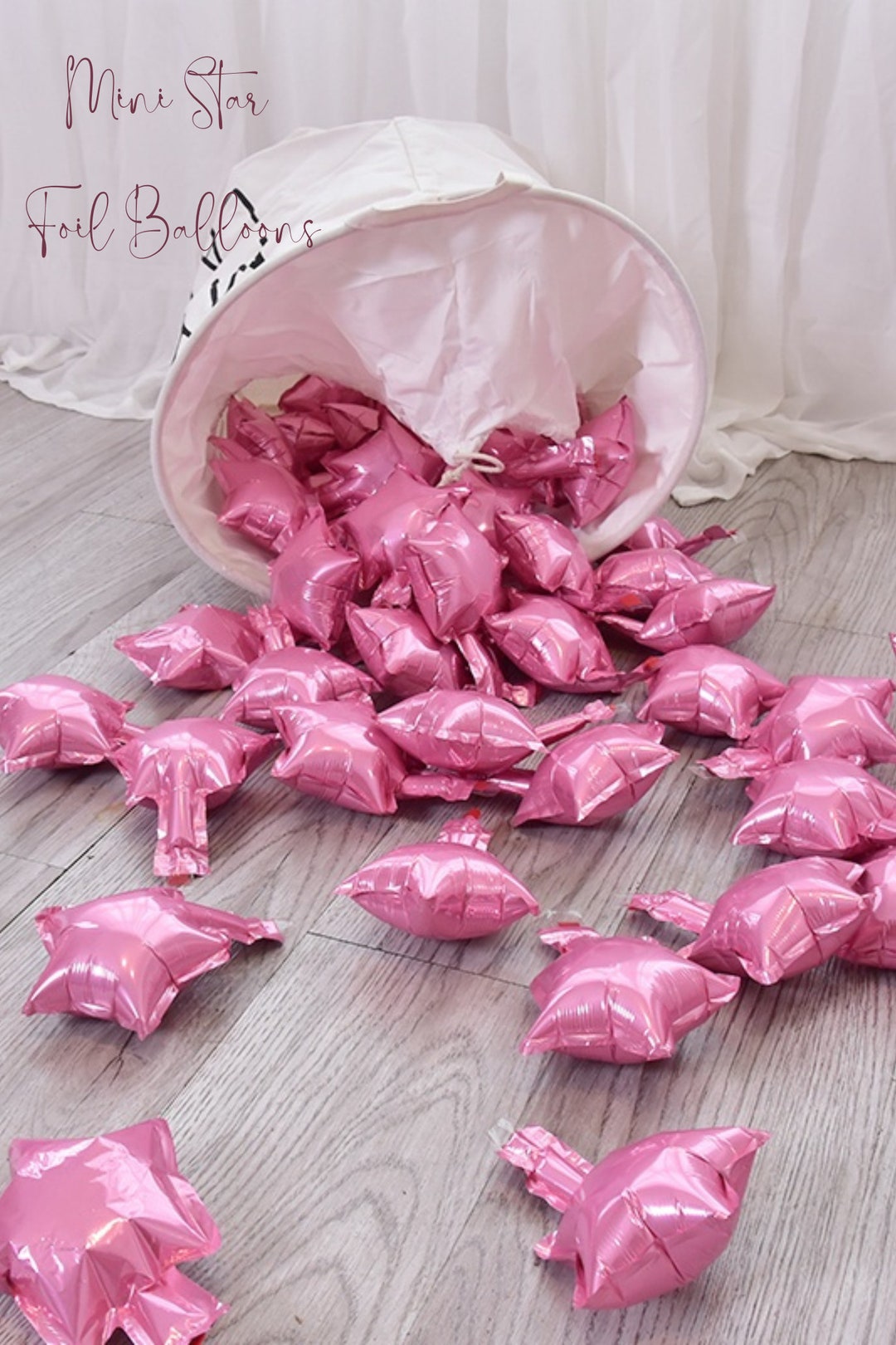 Mini 2024 star balloons