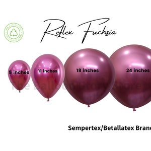 Reflex Fuchsia Biodegradable made of Natural Latex